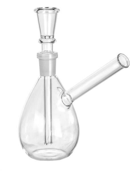 Glas-Bong "Top Bowl Teardrop Mini" im Koffer, ca. 14cm