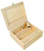 Bild in Galerie laden, Dreh-Tray / Aufbewahrungsbox Holz "Beaver", quadr. groß