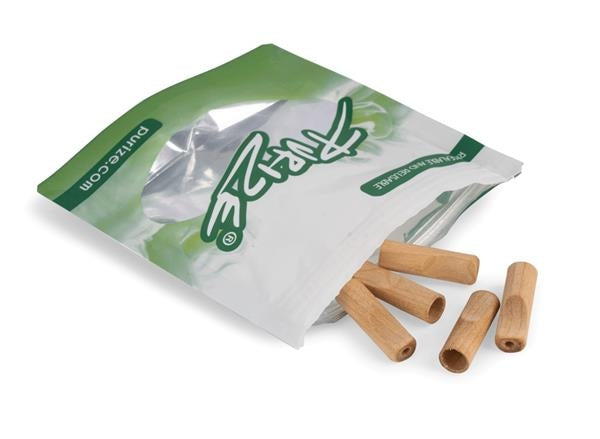 PURIZE aromat. Holzmundstücke XTRA Slim, für ø 5,9mm Filter, 5er Beutel