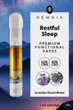 Bild in Galerie laden, Restfull Sleep - Kartusche CBD, CBN, Lavendel, Passionsblume, 1 ml