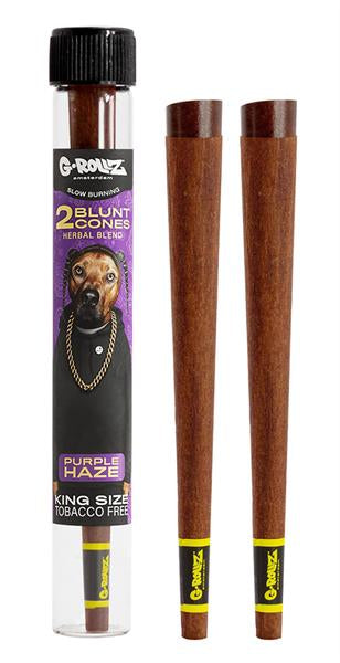 G-Rollz "The Dog" + "Cheech & Chong" Terpene Infused Herbal Blunt Cones