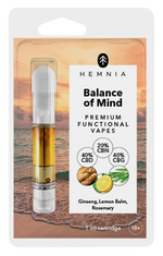 Bild in Galerie laden, Balance of Mind - Kartusche, CBD, CBG, CBN, Ginseng, Zitronenmelisse, Rosmarin, 1 ml