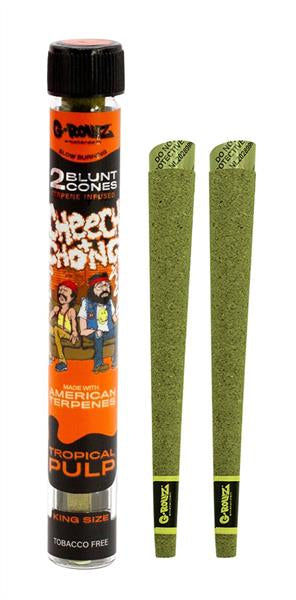 G-Rollz "The Dog" + "Cheech & Chong" Terpene Infused Herbal Blunt Cones