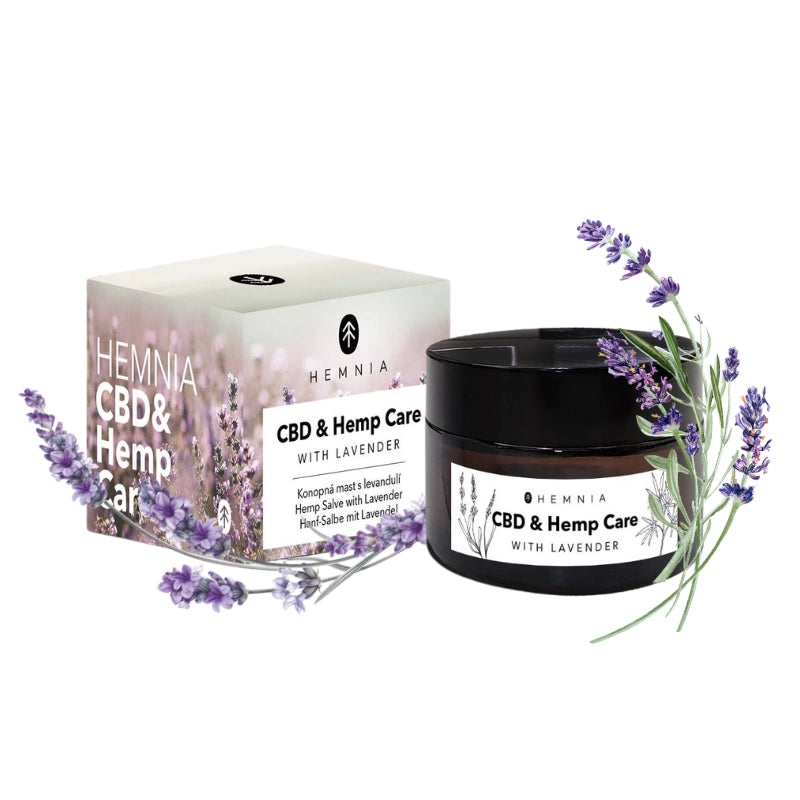 CBD & Hemp Care - universelle Hanf-Salbe mit Lavendel, 50 ml