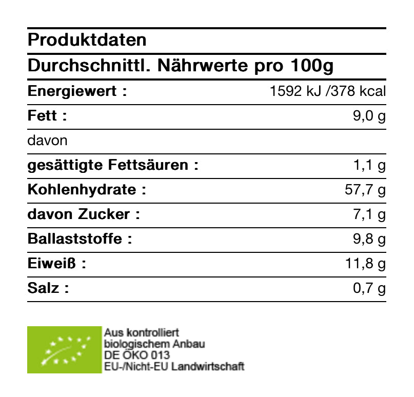 Müsli 425g – Goji oder Früchte
