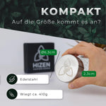 Bild in Galerie laden, Edelstahl Hizen Grinder 2-teilig 63mm glänzend
