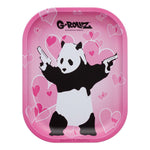 Bild in Galerie laden, G-Rollz | Banksy's Graffiti 'Panda Gunnin' Small Tray 14x18 cm