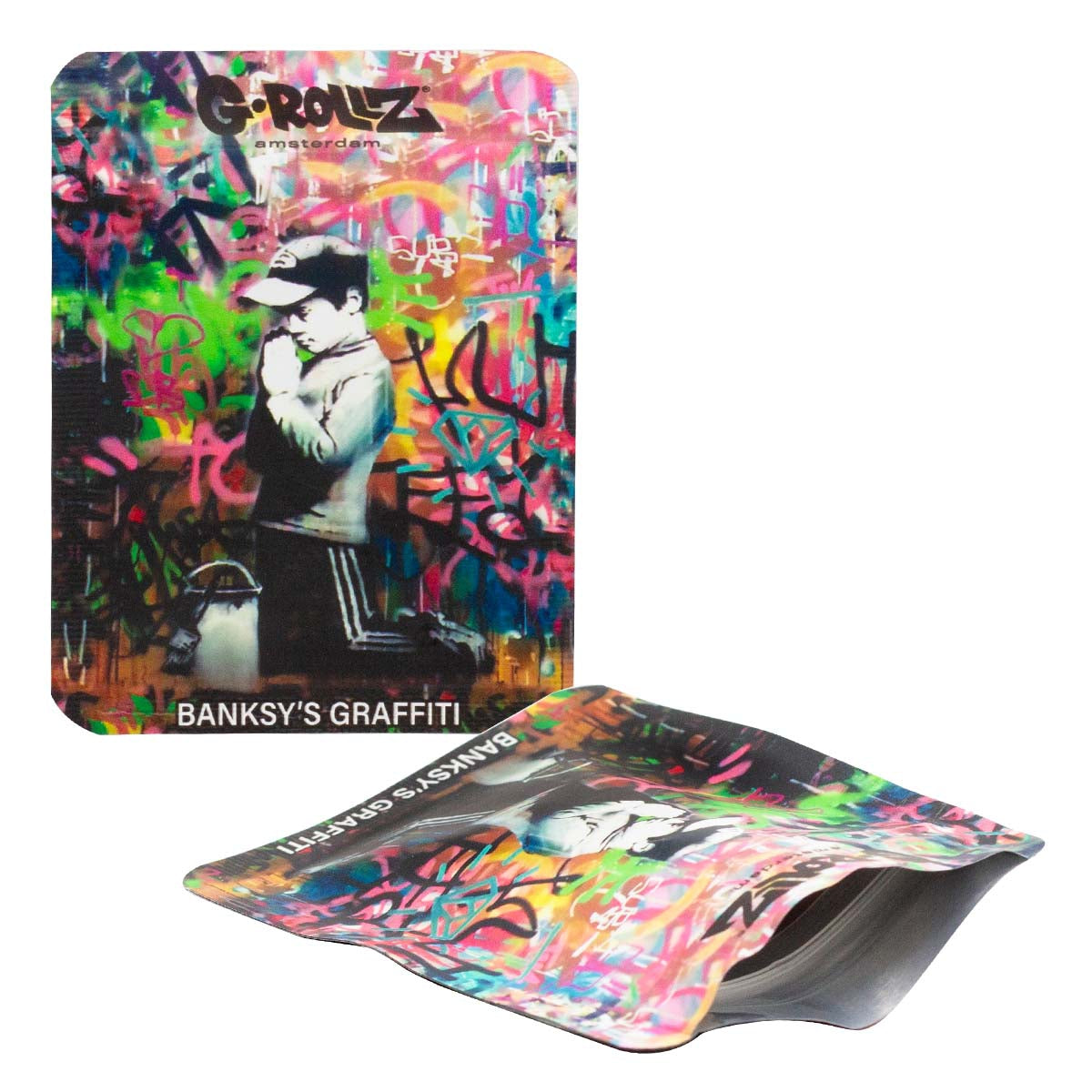 Smellproof Bags | Banksy's 'Church of Graffiti' - 65x85mm