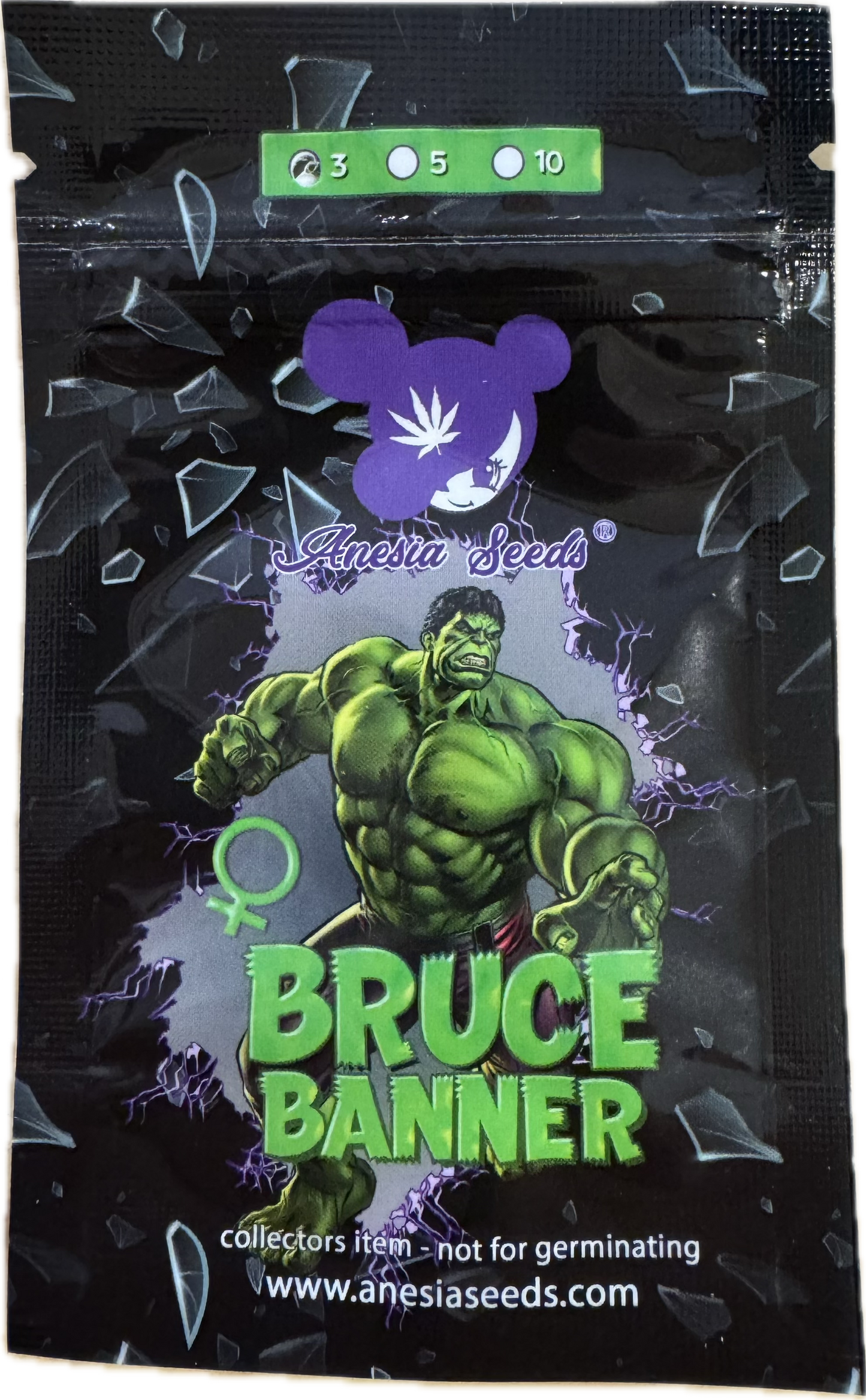 Bruce Banner #3, OG Ghost/ Strawberry Cough/ Sour Diesel