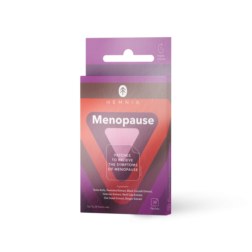 Menopause - Pflaster zur Linderung der Symptome der Menopause, 30 Stück