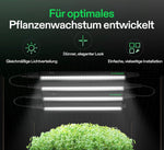 Bild in Galerie laden, T5 Linear Vivosun LED Pflanzenlampe 30 cm, 5000K Vollspektrum Grow Light 28W (4 x 7W) mit Timer & Dimmer, Pflanzenlicht für Anzucht, Hydroponik & Indoor Pflanzen, SGS kompatibel, erweiterbar, 4er
Set