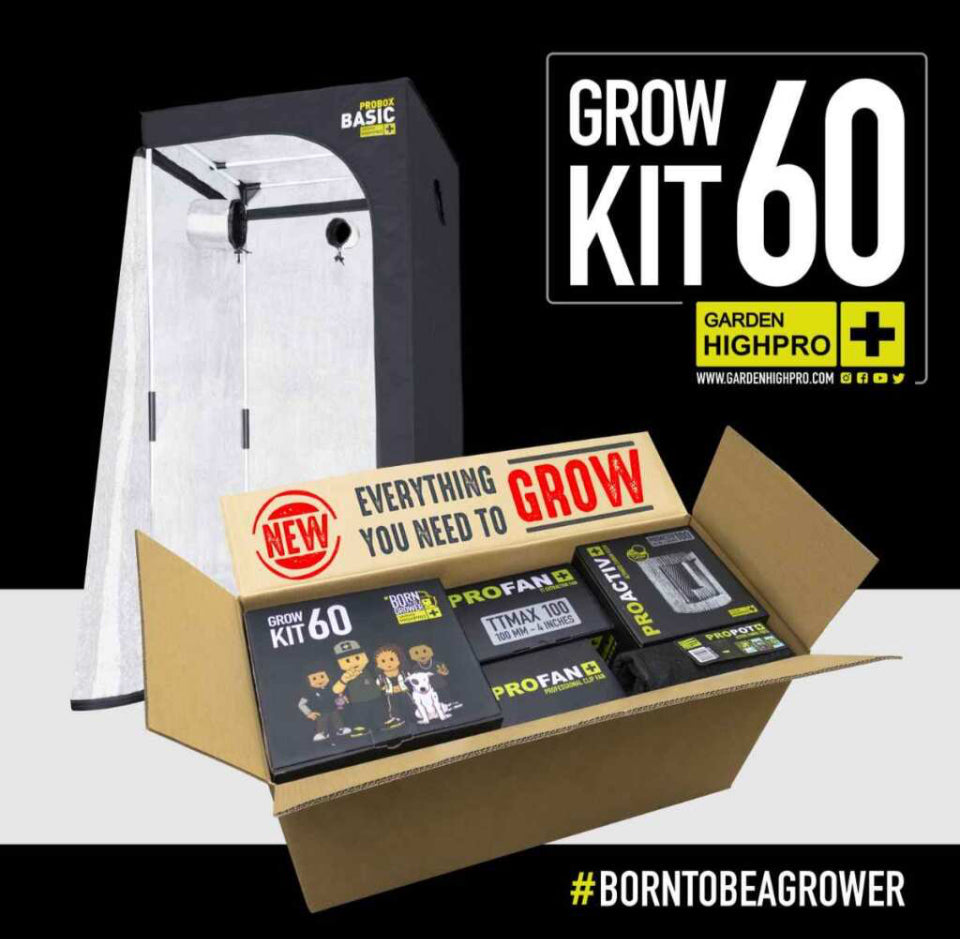 Grow Zelt Set 60x60x160cm | LED mit 60 Watt | Garden Highpro
