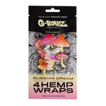 Bild in Galerie laden, G-Rollz | 4x 'Russian Cream' Hemp Wraps