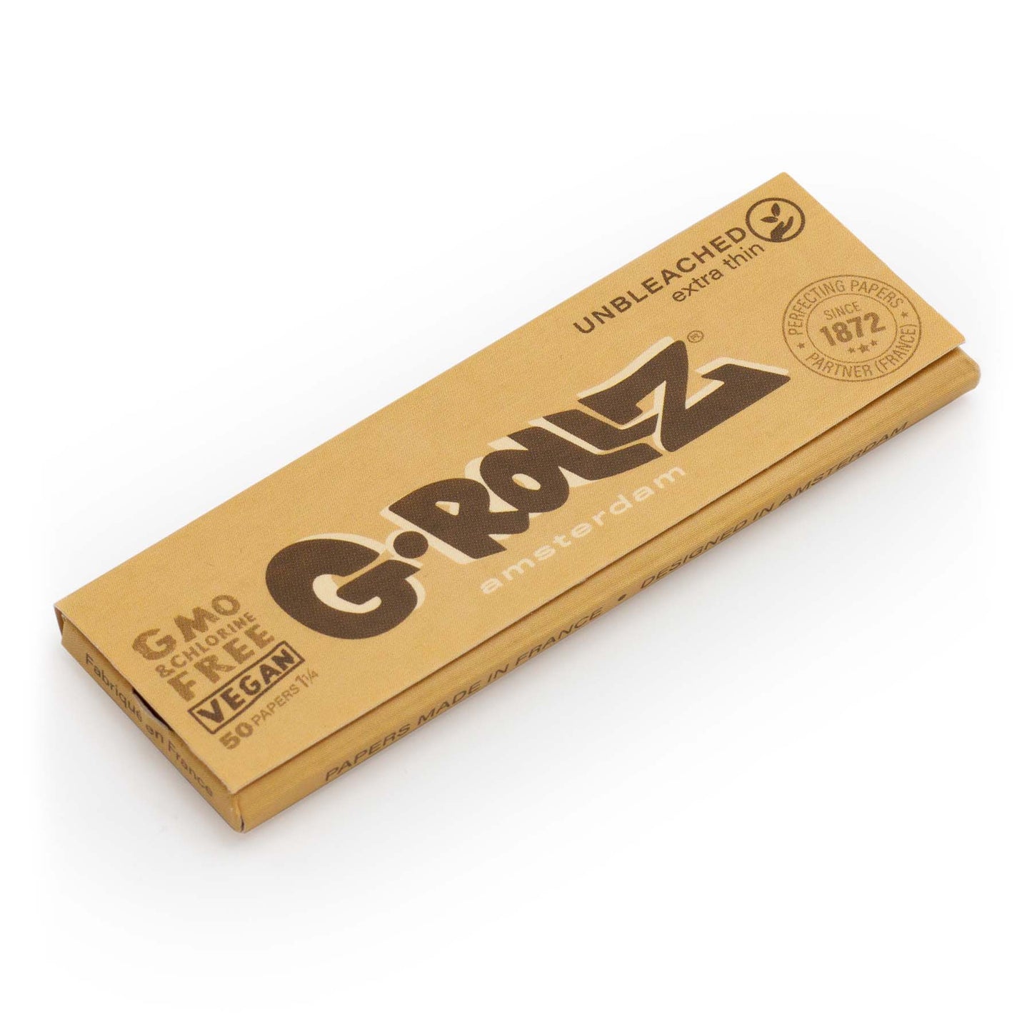 G-Rollz | 'Mushroom' + G Rollz Unbleached Extra Thin - 50 '1¼' Papers