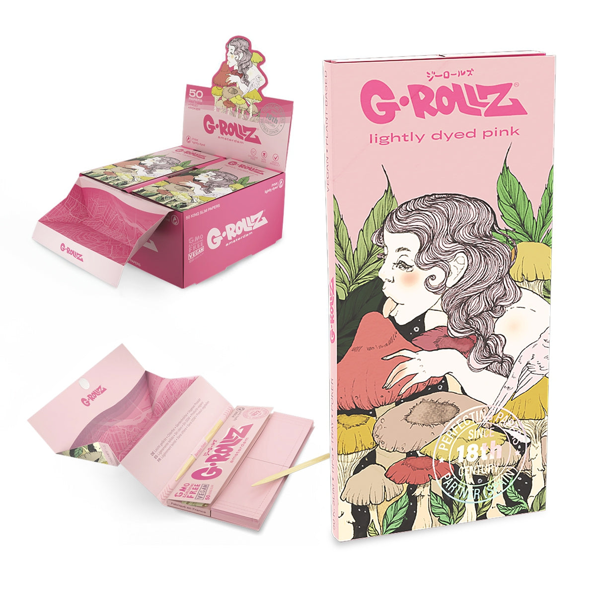 G-Rollz | Collector 'Colossal Dream' Thug for Life, 'Flower Thrower', Dr. Whiskerz, Unbleached