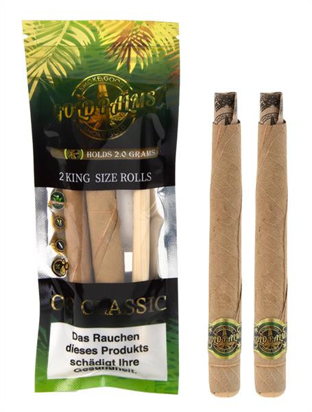 Gold Palms Rolls Tendu Blunt Wraps, *2er Pack* King Size