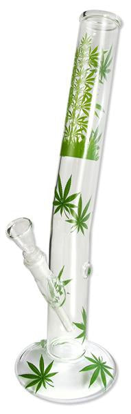 Glas-Bong Hangover "Leaf Jhari", ca. 45cm