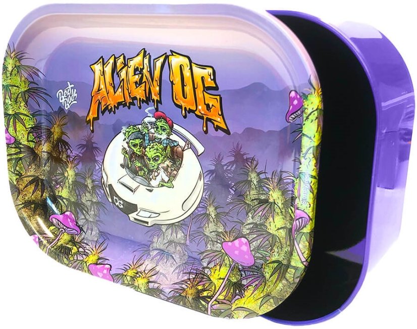 Best Buds Tray mit Aufbewahrung–Box