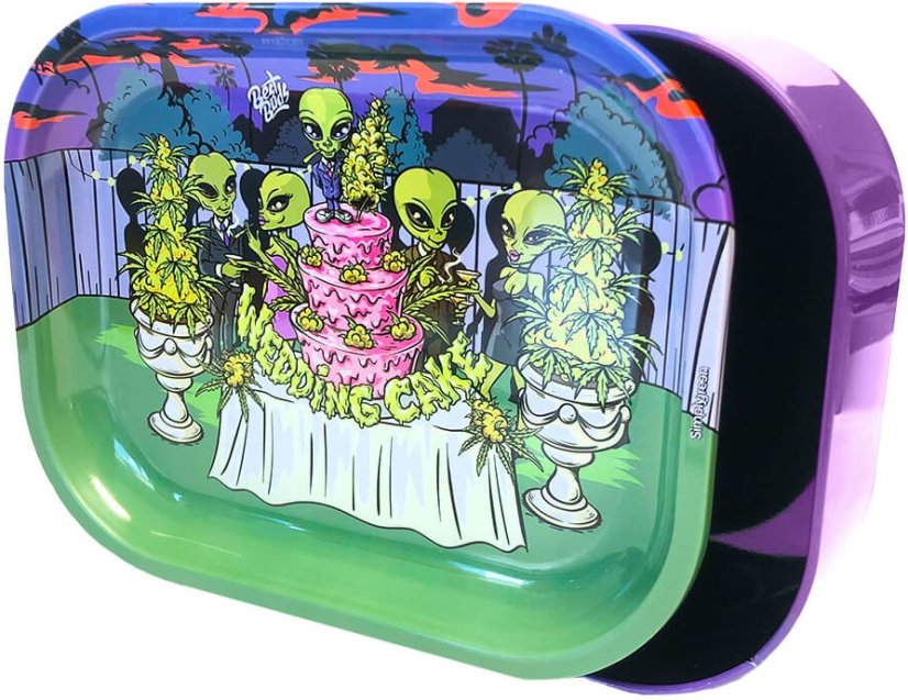 Best Buds Tray mit Aufbewahrung–Box