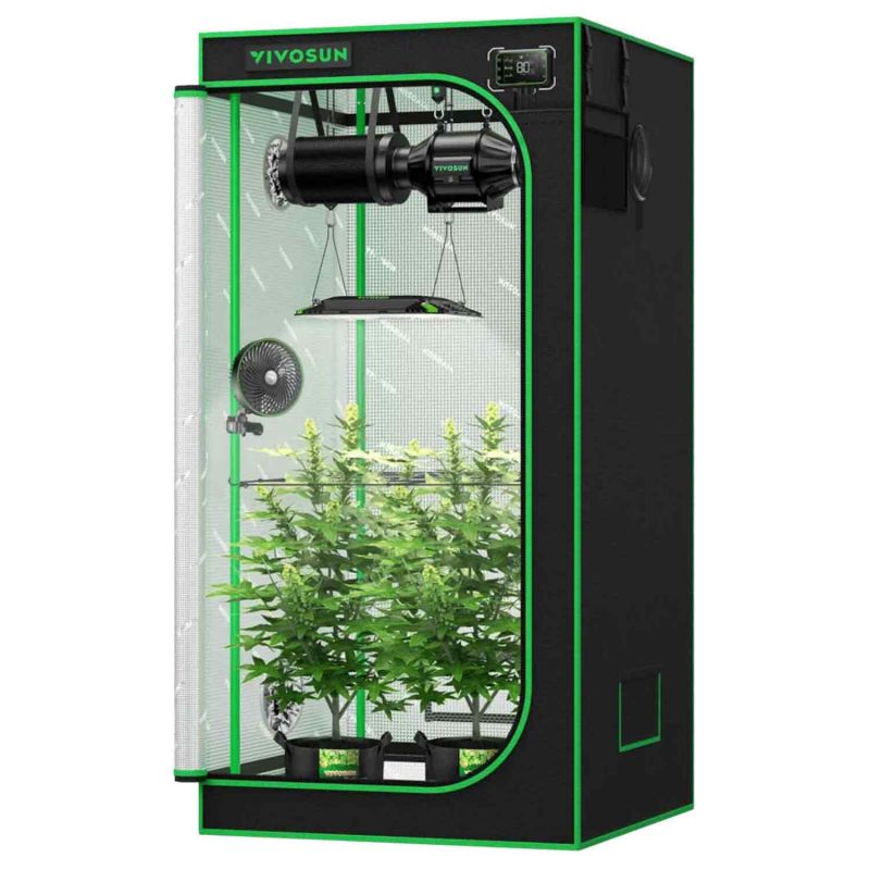 Smart Grow Zelt Komplettset (80x80x160)