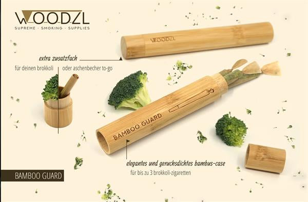WOODZL "Bamboo Guard" Zigaretten/ Joint Case mit Aufbewahrungsfach