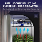 Bild in Galerie laden, Grow Abluft Set 100mm – Ultimatives Leistungsstarkes und Effizientes Belüftungssystem für dein Grow