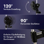 Bild in Galerie laden, Oszillierender Ventilator – Hochwertiger Oszillierender Clip-On Ventilator mit 2 Geschwindigkeitsstufen