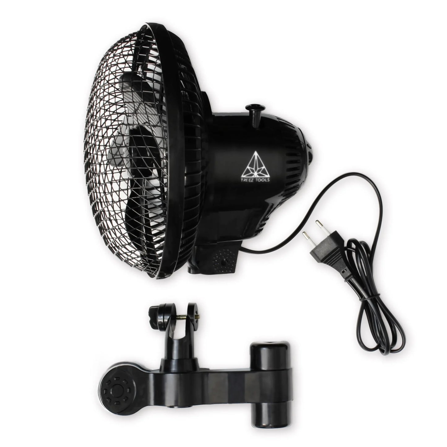 Oszillierender Ventilator – Hochwertiger Oszillierender Clip-On Ventilator mit 2 Geschwindigkeitsstufen