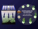 Bild in Galerie laden, Grow Light LED 320W PRO – Energieeffiziente Vollspektrum LED-Pflanzenlampe