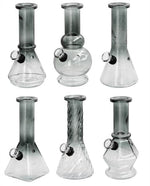 Bild in Galerie laden, Glas Bong Mini "Transparent Gradient", ca. 15cm, diverse Modelle