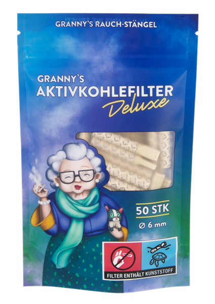 Granny s Aktivkohlefilter Deluxe, 6mm