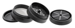 Bild in Galerie laden, V-Syndicate Gridlock Metall Grinder/Pollinator 4 part, ø 72mm, Schwarz