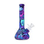 Bild in Galerie laden, Silicon Bong, Design Psychedelic, Size 190*30*80 mm Unbreakable, Compact, Stylish