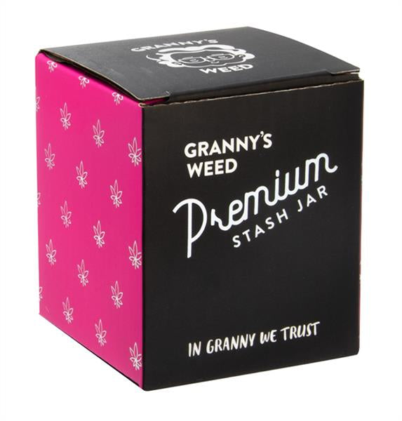 Grannys Premium Stash Jar, ø 58mm, pink