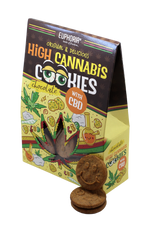 Bild in Galerie laden, Müsli-Smiley-Kekse mit Hanfextrakte, Schoko + Pure, kein THC