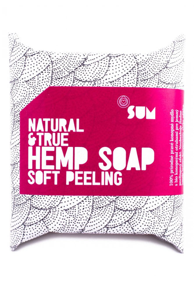 SUM Hanfseife Soft Peeling Natural & True, 80 g