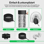 Bild in Galerie laden, Growbox Luftkanalfilter- und Lüftungsabdeckung mit Gummizug und Befestigungsschnalle