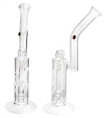 Bild in Galerie laden, Glas Bong Ring Perkolator "Weedstar", ca. 30cm, ø 35mm