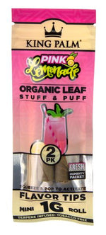 Bild in Galerie laden, King Palm Terpene Infused Real Leaf MINI Rolls "PeachPinea"