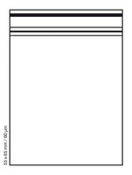 Bild in Galerie laden, Zip-Tütchen, 60µm, 55x65mm, BLACK LINE