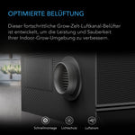 Bild in Galerie laden, Growzelt Luftkanal-Belüftungsaufsatz, 200 mm 2er-Pack, Lichtblockierend & Staubresistent
