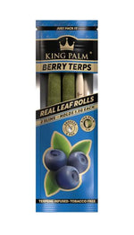 Bild in Galerie laden, King Palm Terpene Infused Real Leaf Slim Rolls "Berry Terps"