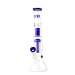Bild in Galerie laden, Grace Glass | OG Serie | Blaue Shotgun H:37cm - SG:18.8mm - Durchmesser: 45mm