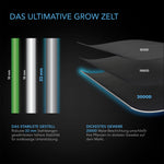 Bild in Galerie laden, CLOUDLAB 722 (Gen 2), Advance Grow-Zelt 60 x 60 x 180 cm, 2000D Diamant-Mylar-Gewebe