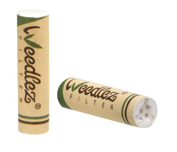 WEEDLEZ® Big Flow 7mm CLASSIC Smart Filter Zellulose-Aktivkohlefilter, 50er