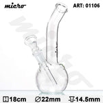Bild in Galerie laden, Micro | Bouncer Glas Bong-H:18cm-Ø:22mm-Sockel:14.5mm