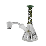 Bild in Galerie laden, Black Leaf Ölbong/Dab Rig grün