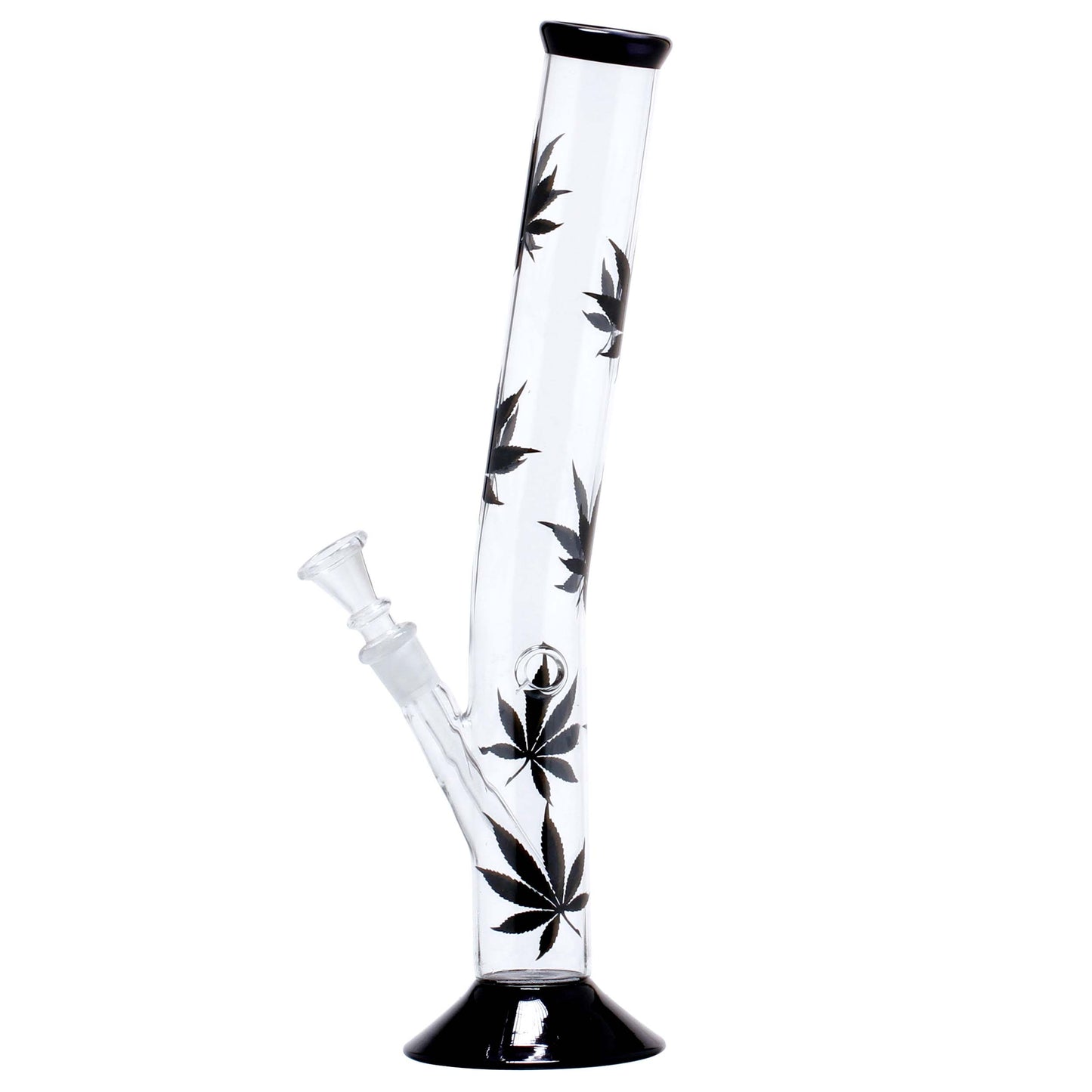 Leaf | Multi Leaf Hangover Glass Bong - H:35cm - Ø:40mm