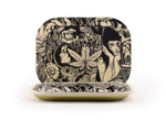 Bild in Galerie laden, Metal Rolling Tray smal with Magnetic Cover: Groovy, Mystical, Whimsical