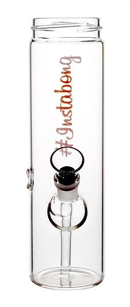 Glas-Bottle Bong, 22cm